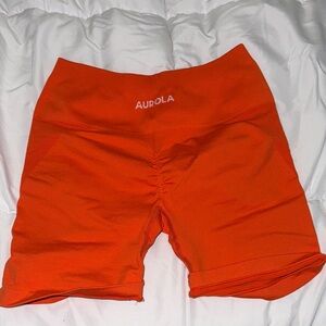 AUROLA Women's Orange Shorts